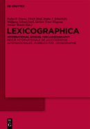 Lexicographica: Internationales Jahrbuch für Lexikographie (© De Gruyter)